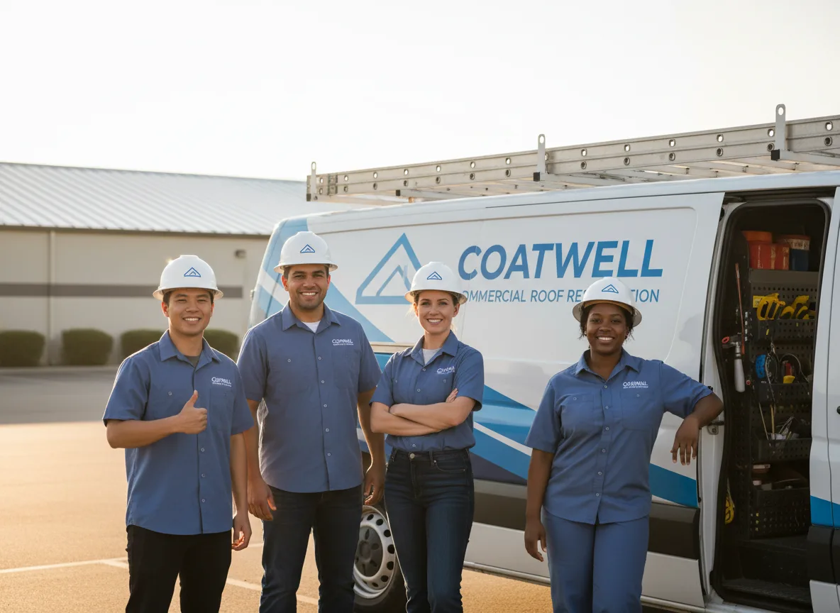 Commercial roof coating company in La Villa, TX